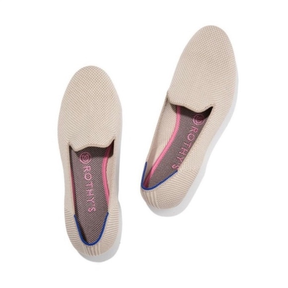 Rothy's Shoes - Rothys | Double Stitch Linen Loafer Flats Size 7.5